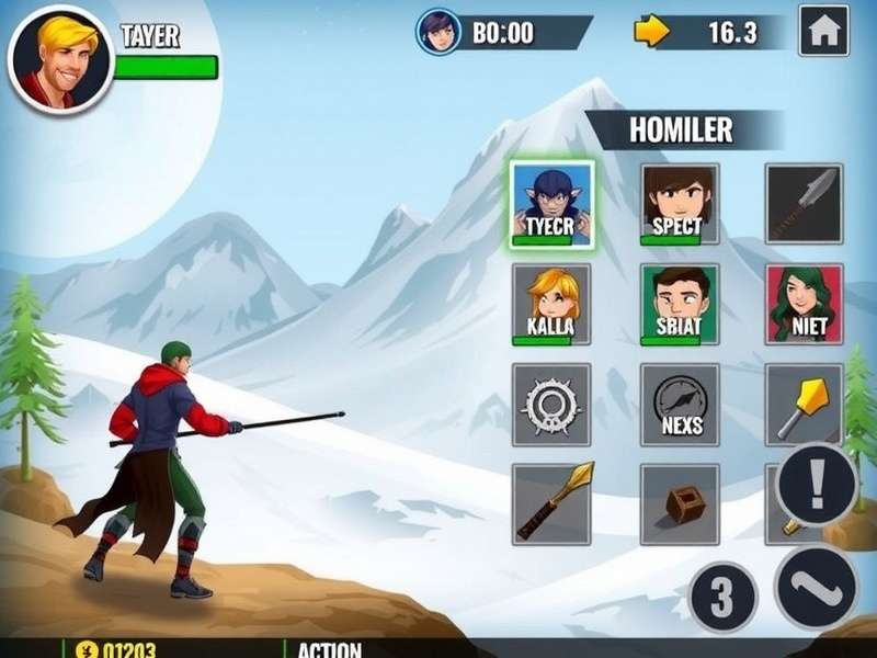 Himalayan Strikers Gameplay Screenshot